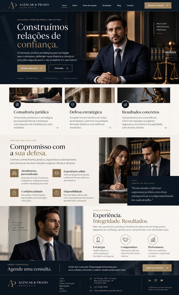 Site Alencar & Prado